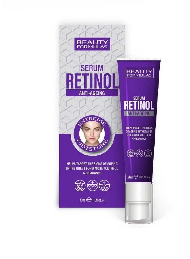 BEAUTY FORMULAS Retinol Anti-Ageing Serum Extreme Moisture -30ml