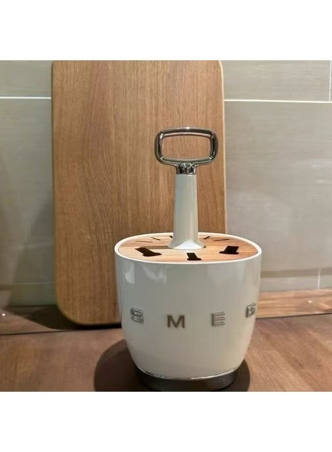 سميج مطبخ من الفولاذ المقاوم للصدأ على الطراز القديم، وغرفة المعيشة، وتخزين السكاكين والشوك وأدوات المائدة - Image 4