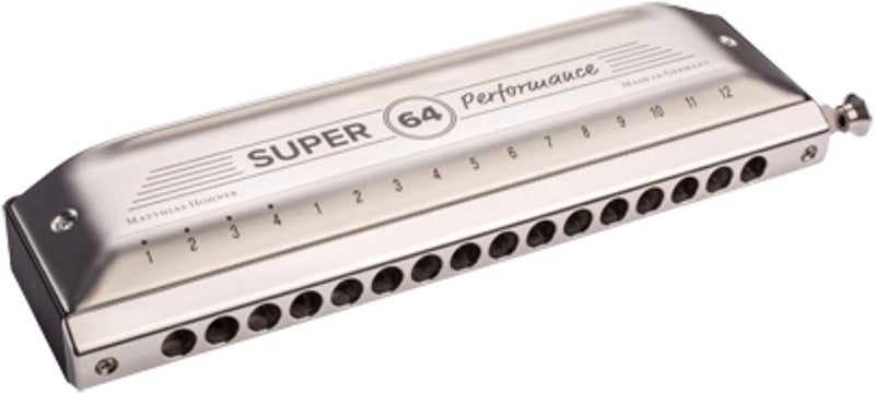 Hohner Super 64 Chromatic Harmonica - Image 1