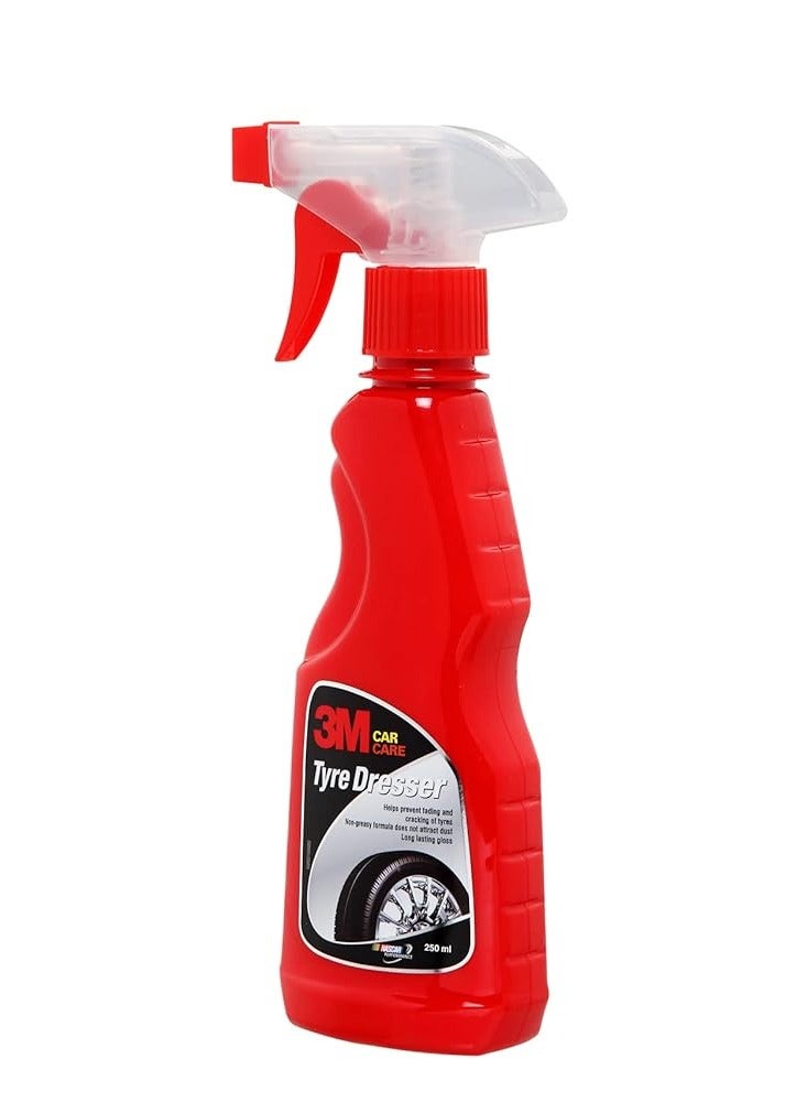 3M 3M Auto Specialty Tyre Dresser (250 ml) Long-Lasting Tyre Gloss Prevents Fading and Cracks Non-Greasy with Pleasant Fragrance - Image 2