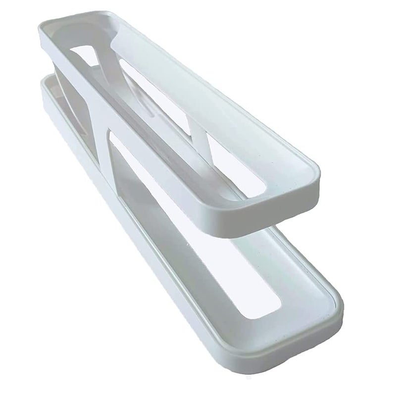 Genaric Difany Tier Egg Dispenser Automatic Egg Roller Refrigerator Rolling Egg Holder Automatically Rolling Egg Storage Container for Kichen（1pcs）