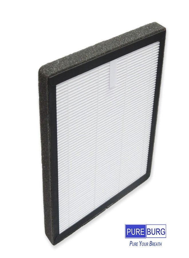 PUREBURG فلتر بديل من بيوربيرغ متوافق مع أجهزة تنقية الهواء ويستنجهاوس 1701 و1702، عبوة من 6 فلاتر H13 HEPA (لا يناسب الموديل 1804) لتنقية الهواء من الغبار والمركبات العضوية المتطايرة والجسيمات الدقيقة PM2.5 والروائح - Image 3