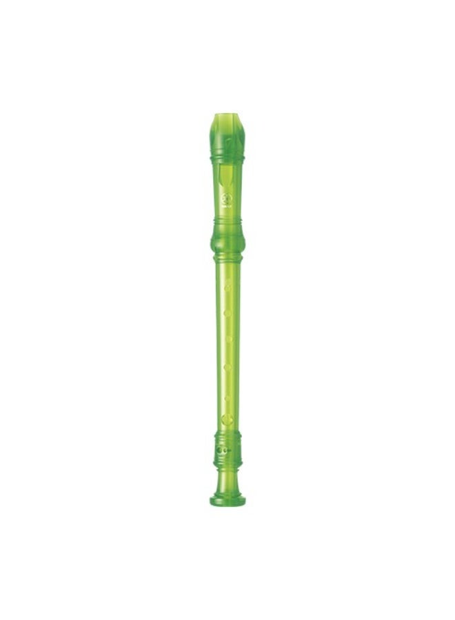 Yamaha YRS‑20BG Soprano Recorder – Green Transparent, Baroque Fingering