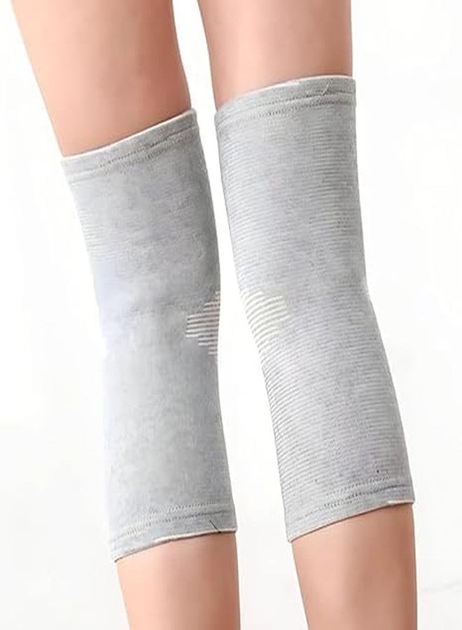 VAGMI Bamboo Compression Knee Sleeves - Instant Pain Relief for Women Gym, Running, Basketball, Meniscus Tear, Sports, Joint Pain Relief - Image 2