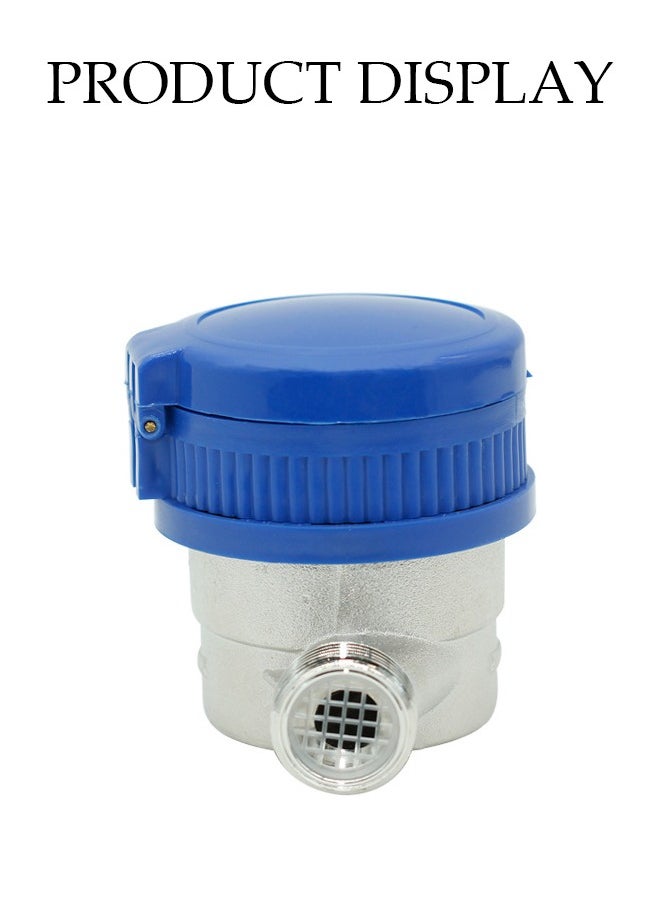 DUNISO - Water Flow Meter, Tap Water Meter, With Accessories, Rust Proof, High-Precision,Anti Freezing And Anti Fogging，Equipped With a Protective Cover， Suitable For Garden Hose, Rv, Lawn, Nozzle Spray - Image 1