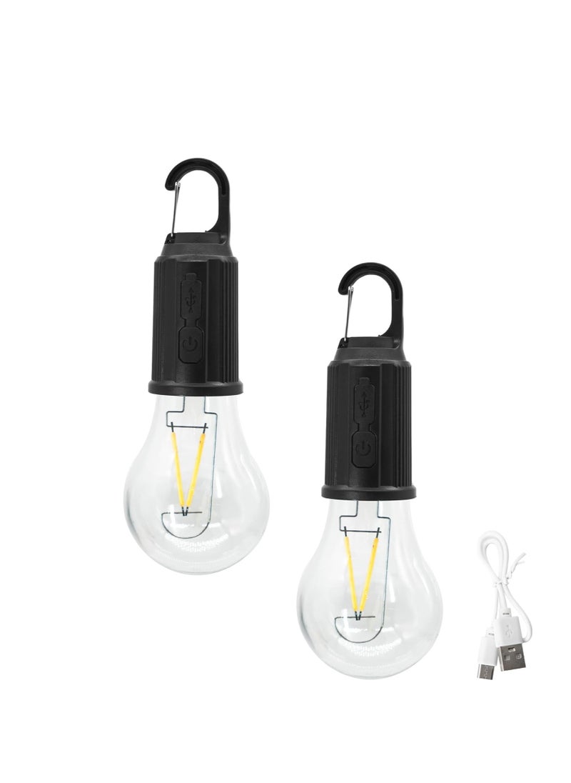 Portable Rechargeable  LED Emergency Led Bulb with Clip Set of 2 Pieces