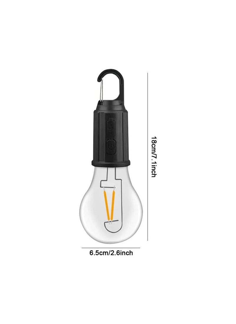Portable Rechargeable  LED Emergency Led Bulb with Clip Set of 2 Pieces