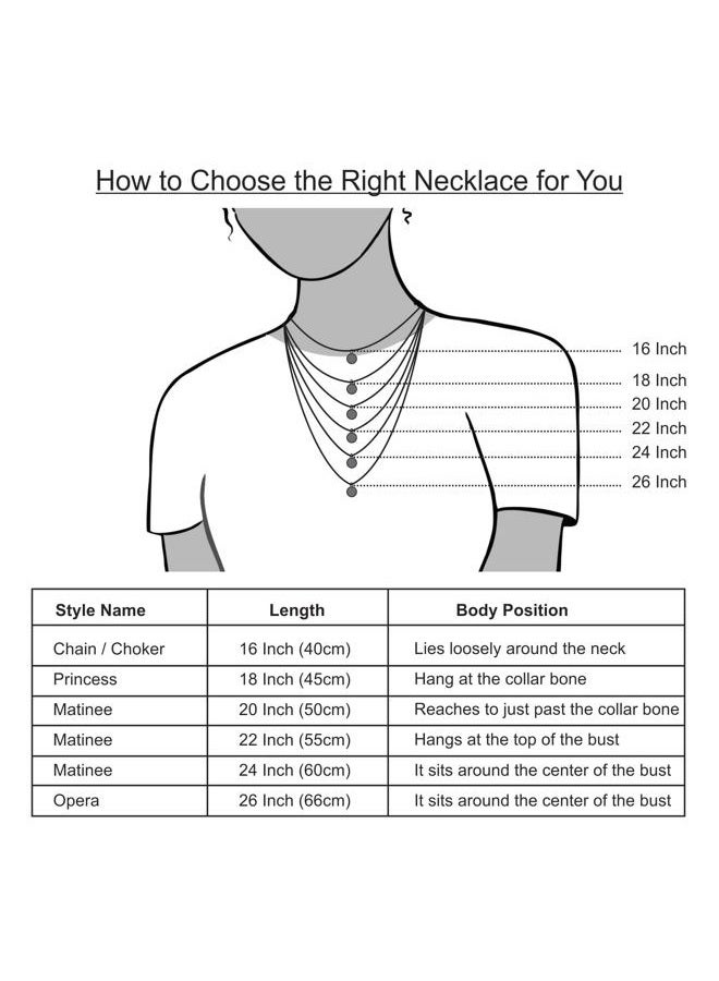 LeCalla 925 Sterling Silver Necklaces for Women | Love Knot, Open Heart, Flower & Sea Life Pendant Necklace | Valentine's Day, Party Wear, Anniversary Jewelry Gifts for Wife & Mother, Medium, Sterling - Image 5