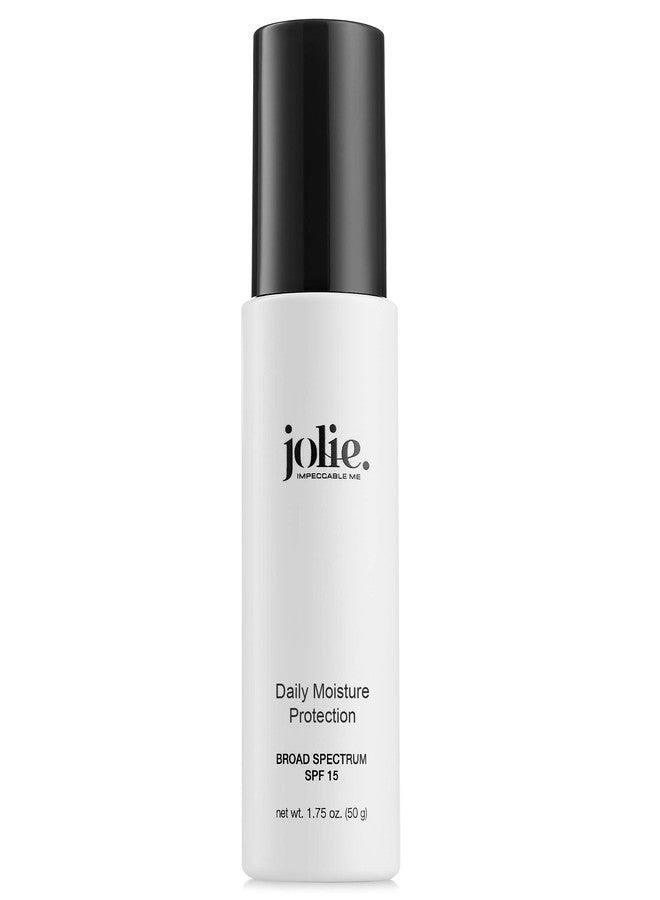 JOLIE. IMPECCABLE ME Jolie Daily Moisture Protection Broad Spectrum SPF 15 - Daily Face Cream - Sun Protection - Hydrates & Plumps - Non-Greasy Formula -Paraben Free, Cruelty Free