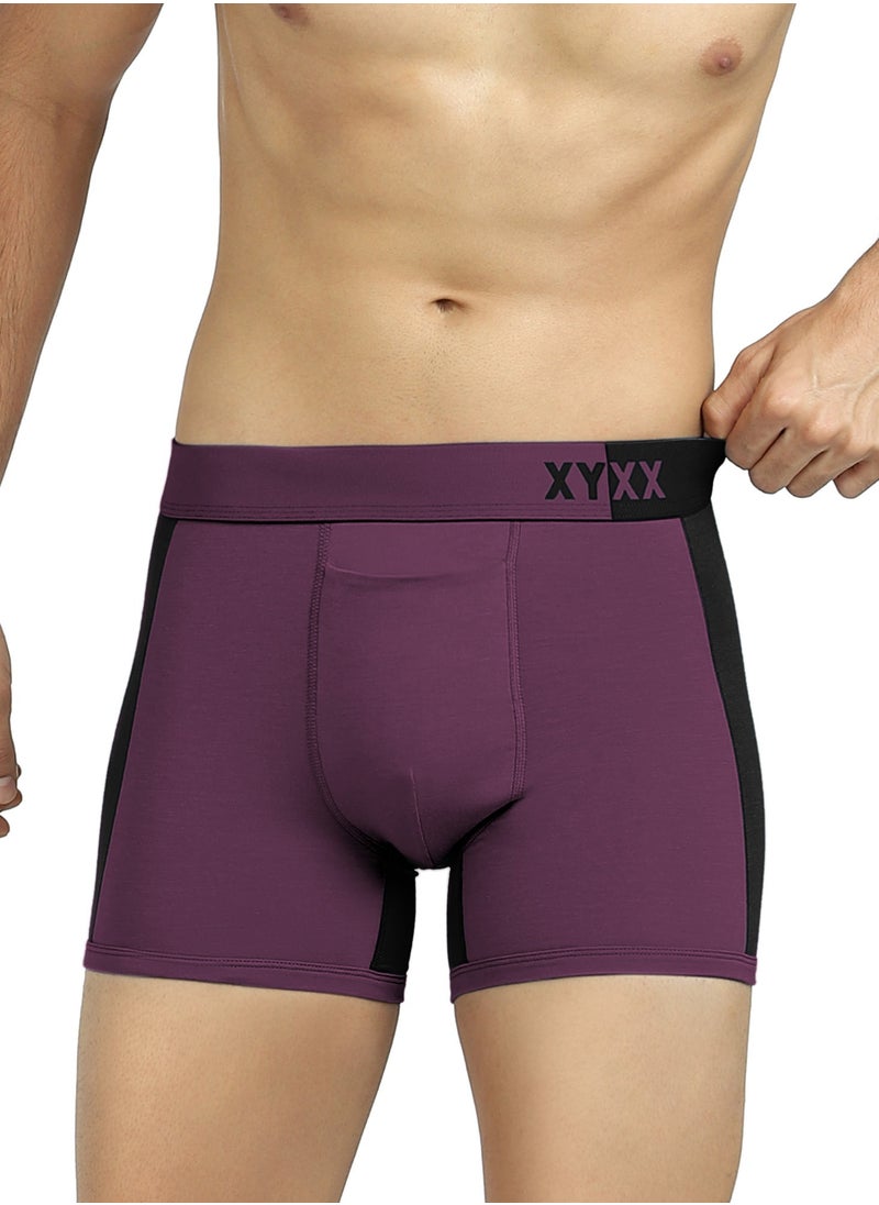 XYXX - Pack of 3 Dualist Intellisoft Micro Modal Color Blocked Colorblock Men Trunk - Image 1