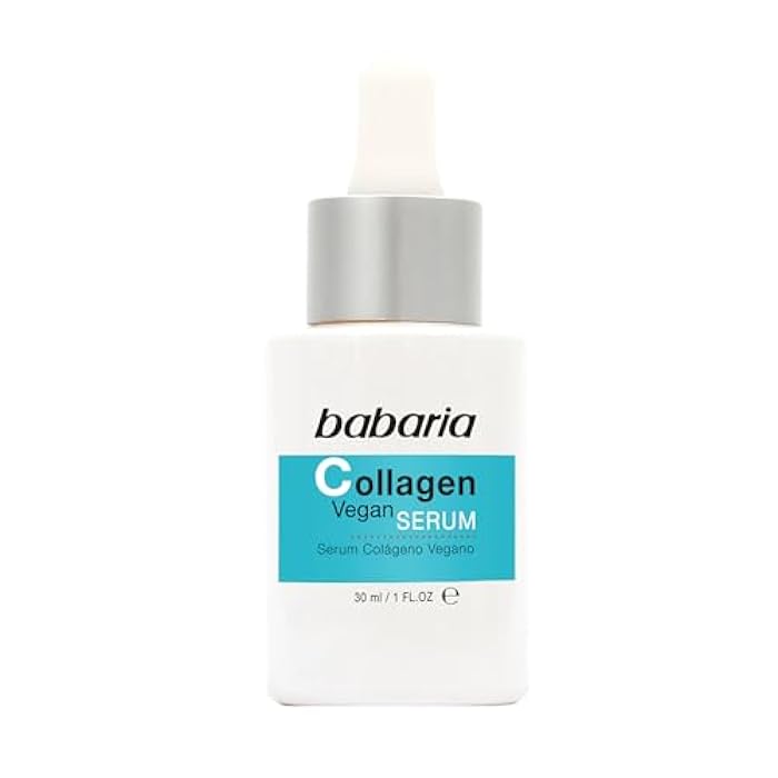 Babaria Collagen Vegan Serum - Face Serum Made from Wild Plants - Skin Care for Skin Elasticity and Firmness - Anti-Aging Serum for Face - 1 oz - Image 1