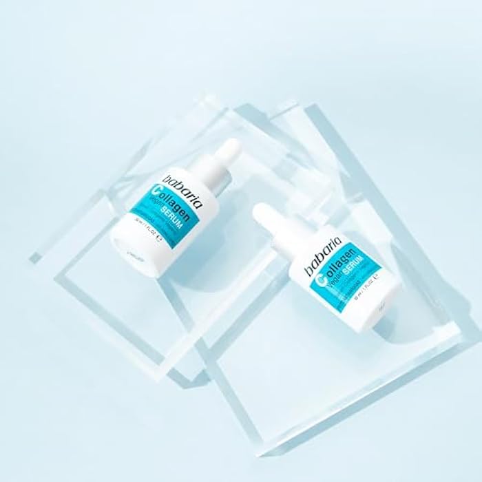 Babaria Collagen Vegan Serum - Face Serum Made from Wild Plants - Skin Care for Skin Elasticity and Firmness - Anti-Aging Serum for Face - 1 oz - Image 3