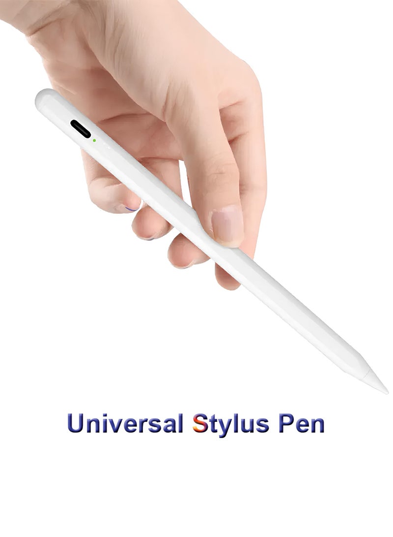 ماكس آند ماكس قلم ستايلس عالمي لأجهزة شاشات اللمس - قلم رسم وكتابة سلس قابل لإعادة الشحن، متوافق مع أجهزة iPad وiPhone وهواتف Samsung والأجهزة اللوحية وأجهزة الكمبيوتر المحمولة - Image 5