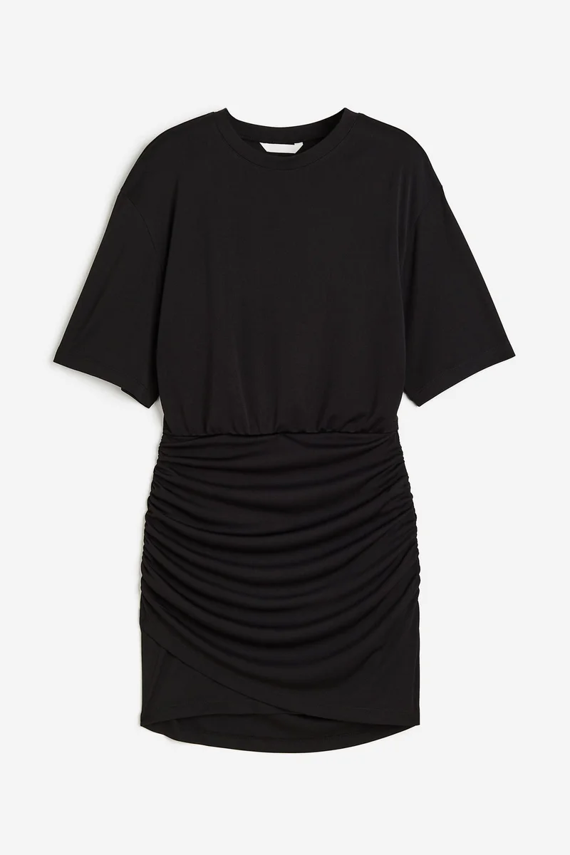 H&M Drapped Knitted Dress