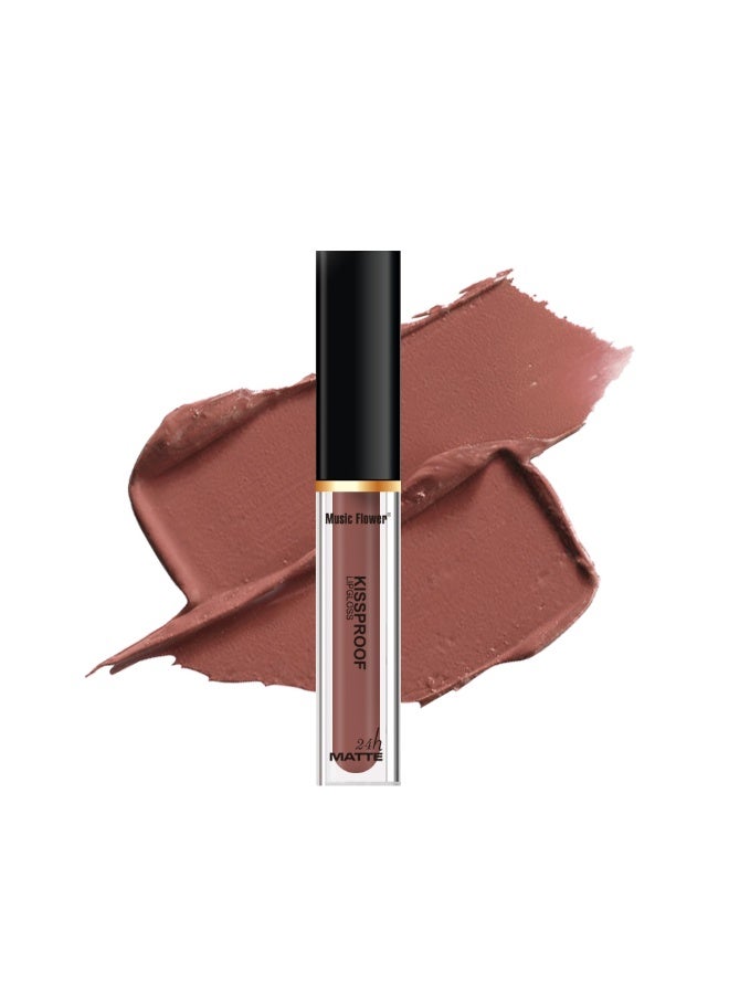 Music Flower Matte Lipgloss Long Lasting Kiss Proof 23