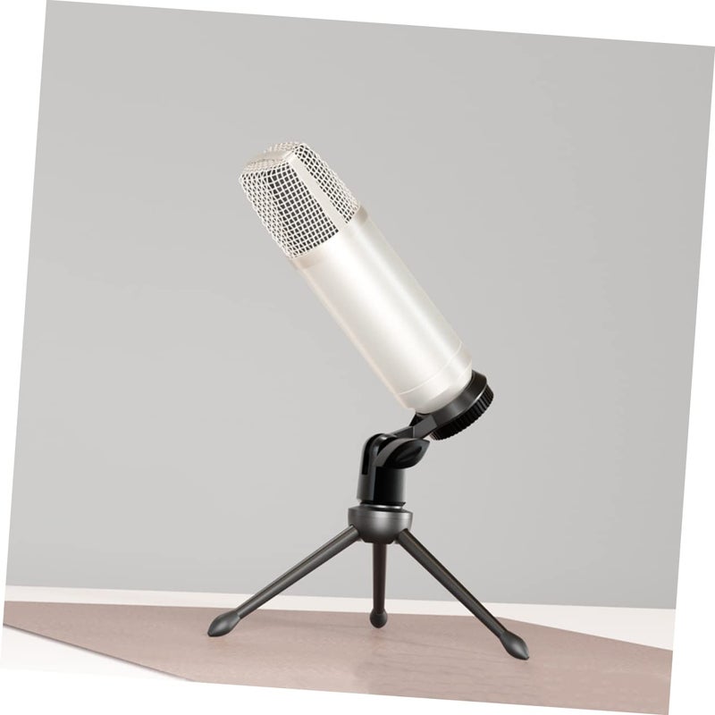 Rotatable Microphone Clip Holder 4 Pack For Handheld Mic Podcast Lecture Presentation - Image 5