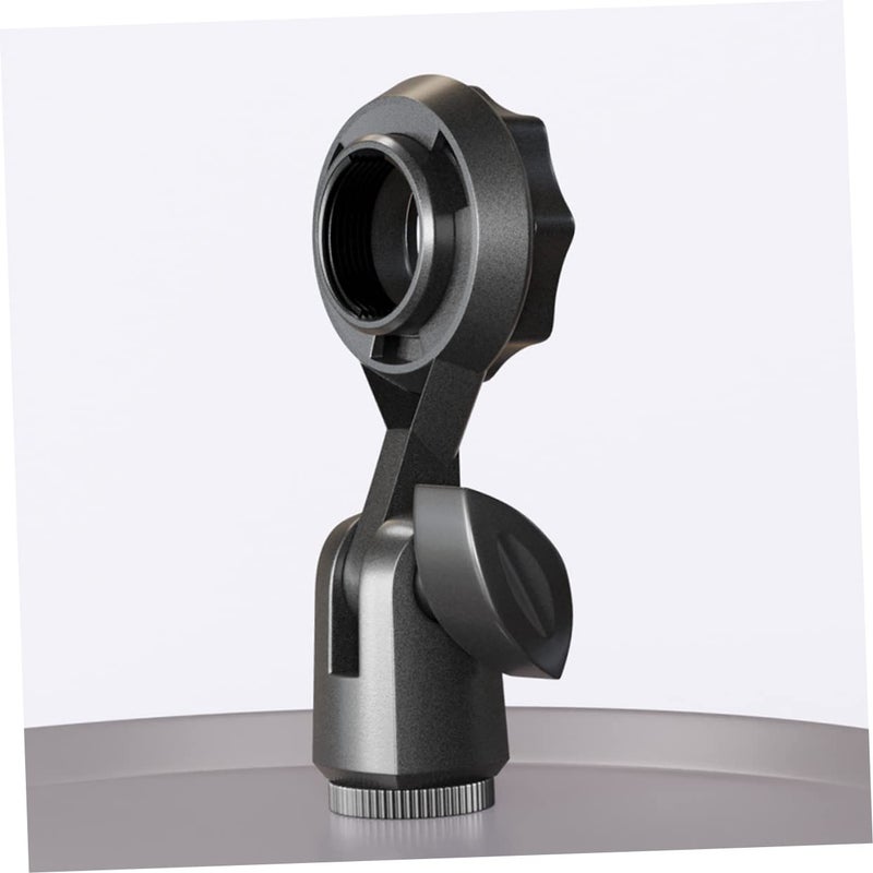 Rotatable Microphone Clip Holder 4 Pack For Handheld Mic Podcast Lecture Presentation - Image 4