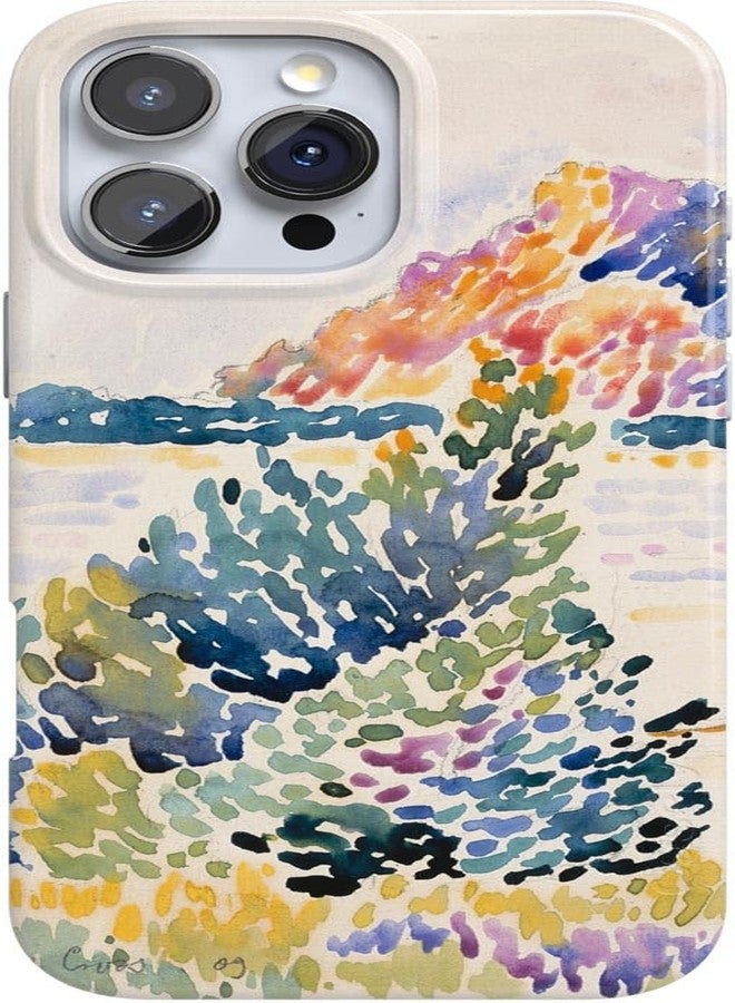 Casely iPhone 16 Pro Case | Calm Waters | The Met Series Case | Classic Ultra-Slim Design | Compatible with MagSafe - Image 1