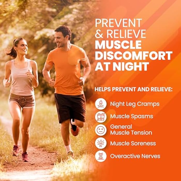 SaltWrap Mag R&R - Nighttime Muscle Cramps Support, Natural Sleep Support for Adults with Magnesium Glycinate for Muscle Spasm and Leg Cramps Relief, 90 Capsules - Image 2