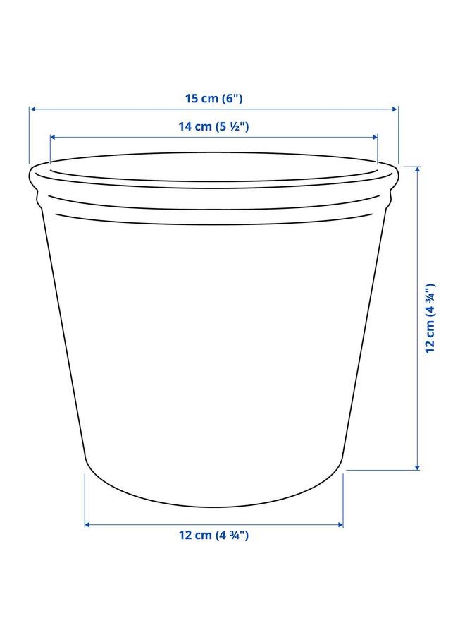 Green Tiger Plant Pot, Light Grey-Beige, 12 Cm - Image 5