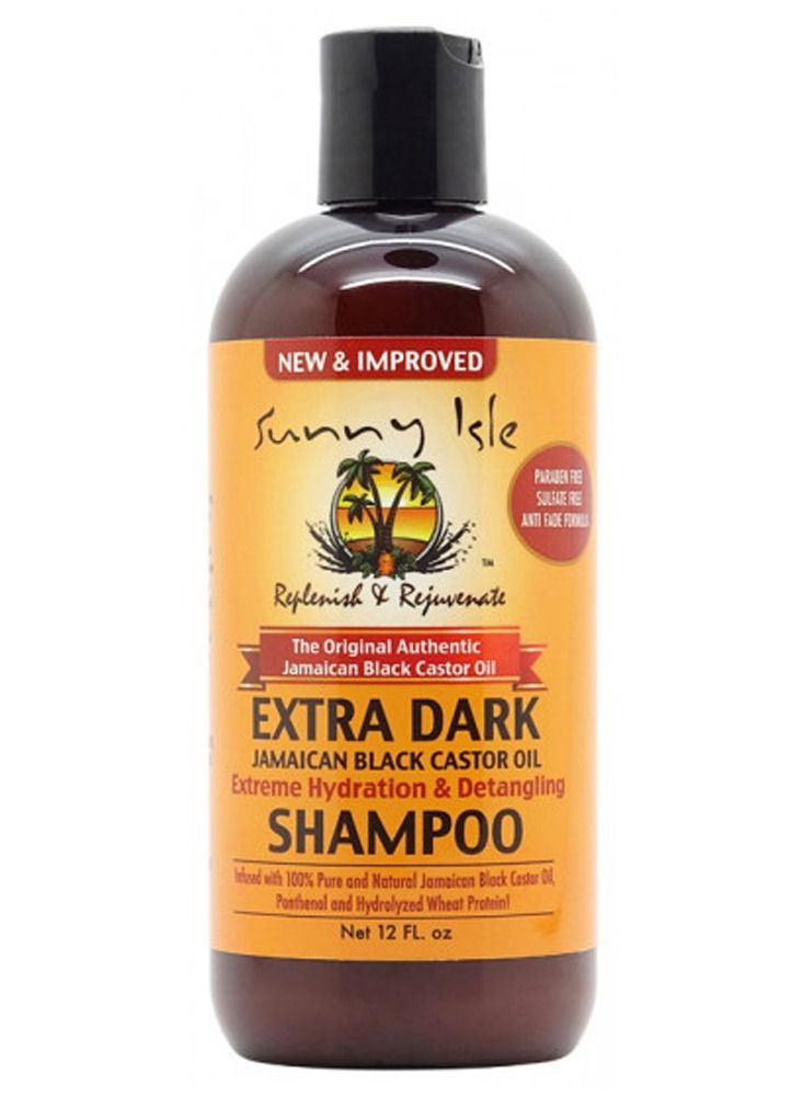 صاني آيل الجامايكي الأسود الخروع النفط الترطيب المدقع والشامبو detangling 12ounce - Image 3