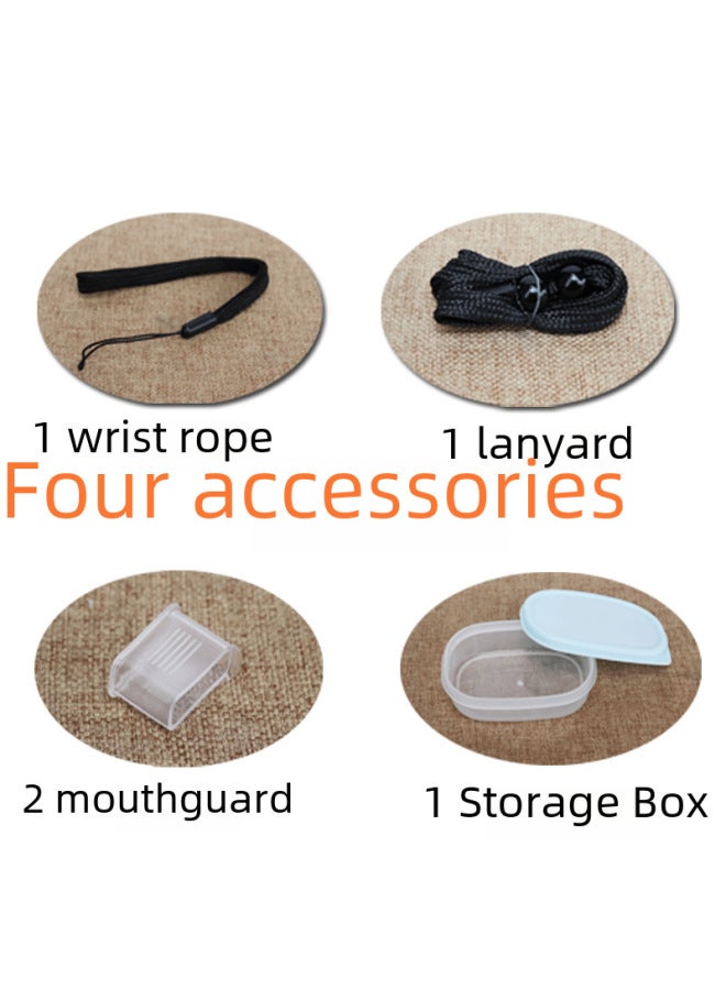Generic Outdoor Sports Whistle - High Pitched Shrill Sound Ideal For Coaching Refereeing-Color:Upgraded Dolphin Light Blue (Send Six Accessories) - Image 3