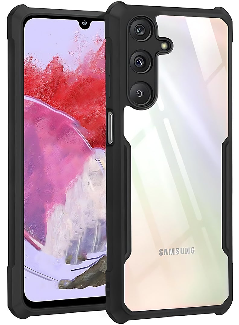 Case Up Case For Samsung Galaxy S23 FE Crystal Clear Back Cover Case With 360 Degree Protection, Shockproof Bumper Protective Phone Cover, Anti-Scratch Hard PC Back (Clear) - Image 1