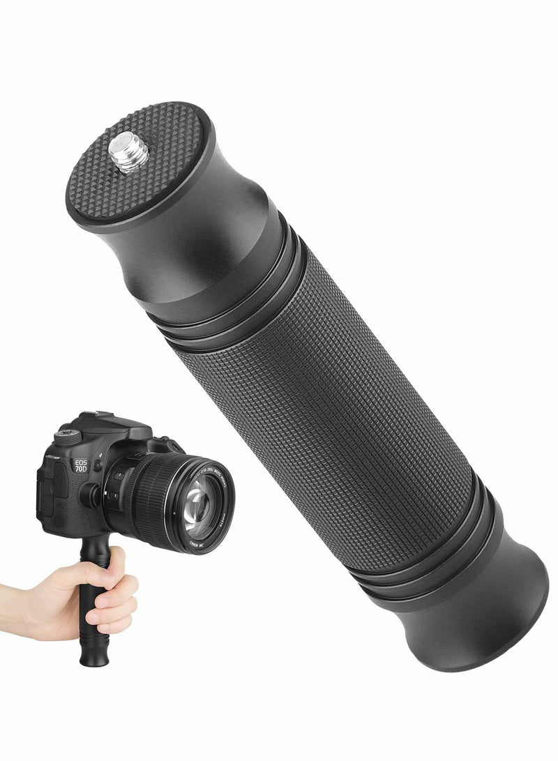 KASTWAVE Camera Handle Grip, 1/4'' Camera Handle Stabilizer Universal Camera Camcorder Hand Grip Stabilizer Compatible with Smartphone and SLR DSLR DC Camera  - Image 1