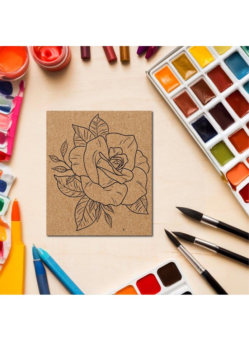 Swister Decor Rose PreMarked DIY MDF Base  - Image 1