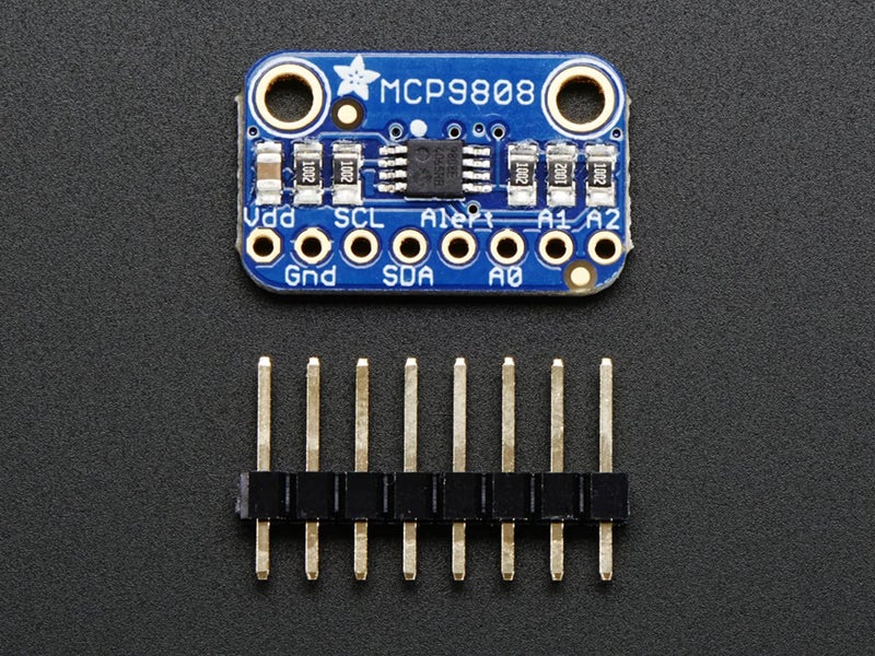 Adafruit MCP9808 I2C High Accuracy Temperature Sensor Breakout Board - Image 2