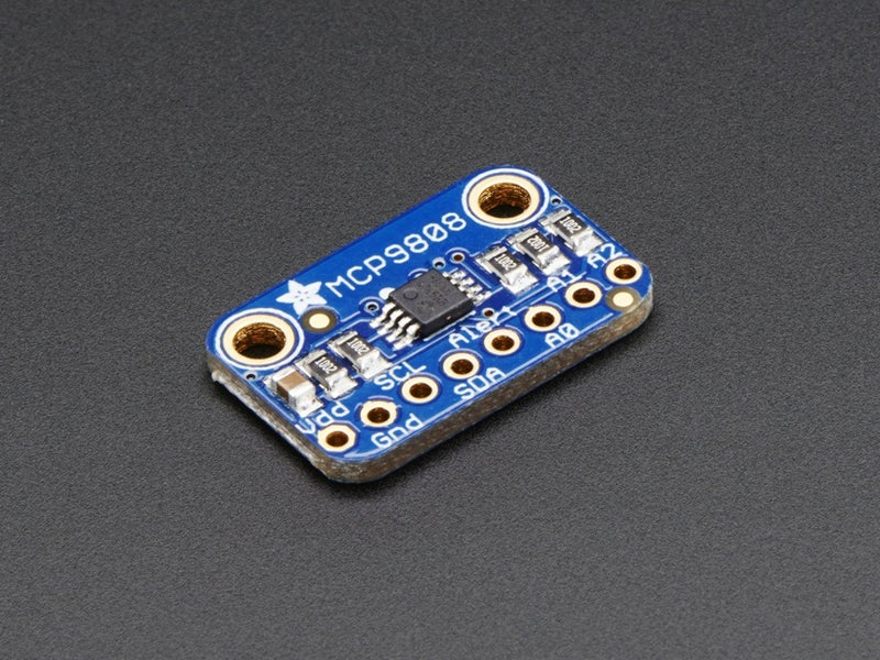 Adafruit MCP9808 I2C High Accuracy Temperature Sensor Breakout Board - Image 1