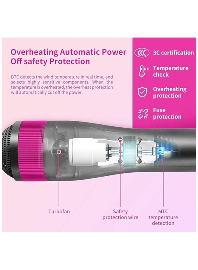 عام فرشاة مجفف لشعر الحيوانات الأليفة 2 في 1، مجفف لشعر الحيوانات الأليفة في المنزل بجودة عالية للكلاب والقطط الصغيرة والمتوسطة صامت، إعدادين لدرجة الحرارة و3 مضخات قابلة للتعديل. - Image 3