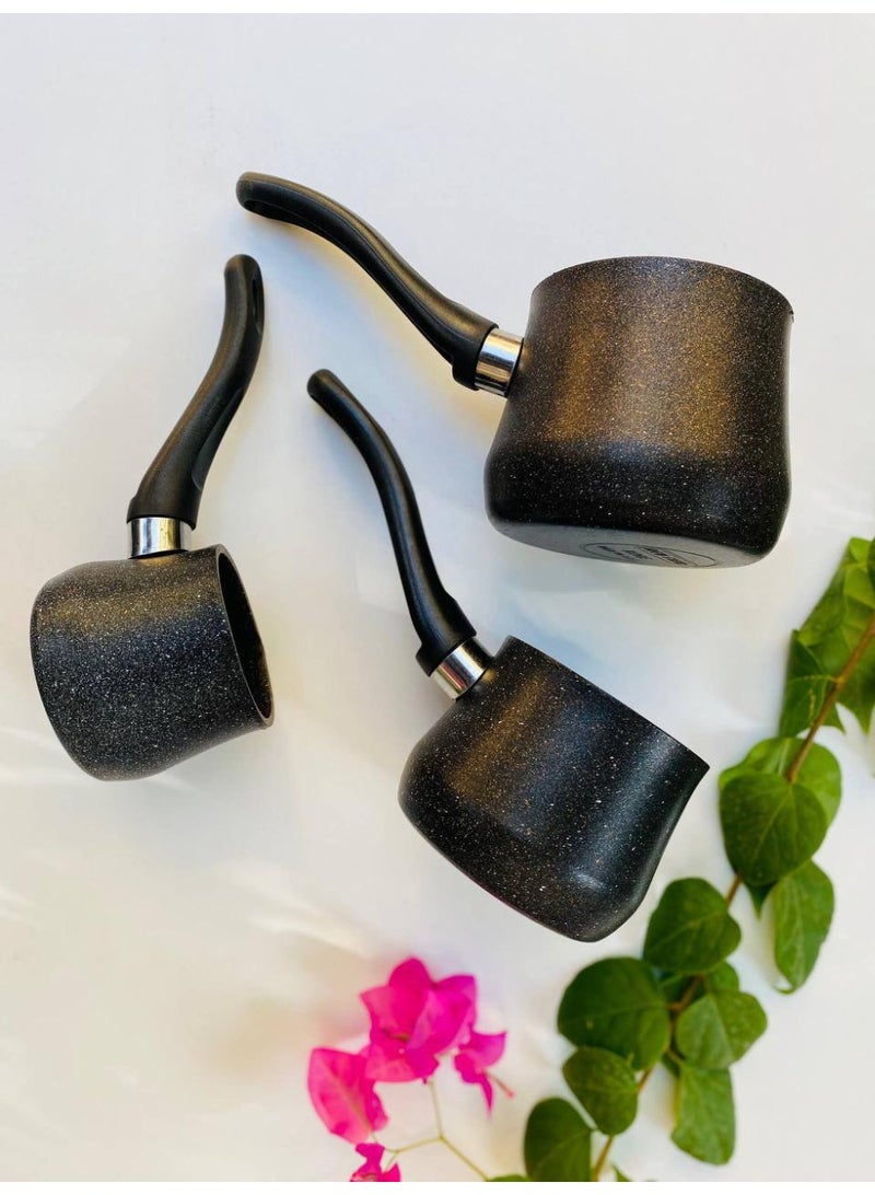Turkish Granite Multipurpose Coffee Pot Set - Image 2