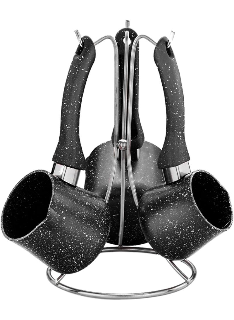 Turkish Granite Multipurpose Coffee Pot Set - Image 1