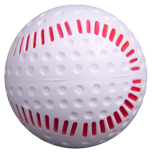 Baden White Dimpled Baseballs with Red Seams | High-Durability for Pitching Machines, Consistent Training, 12-Pack - Image 5