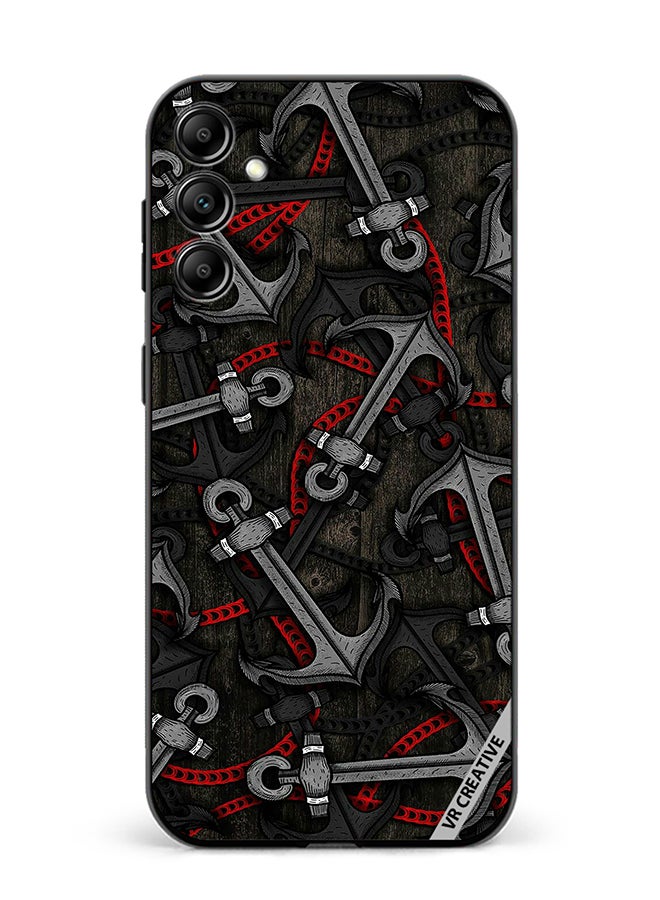 VR CREATIVE Protective Case Cover For Samsung Galaxy A15 5G/A15 Anchor Leggings Design Multicolour - Image 1