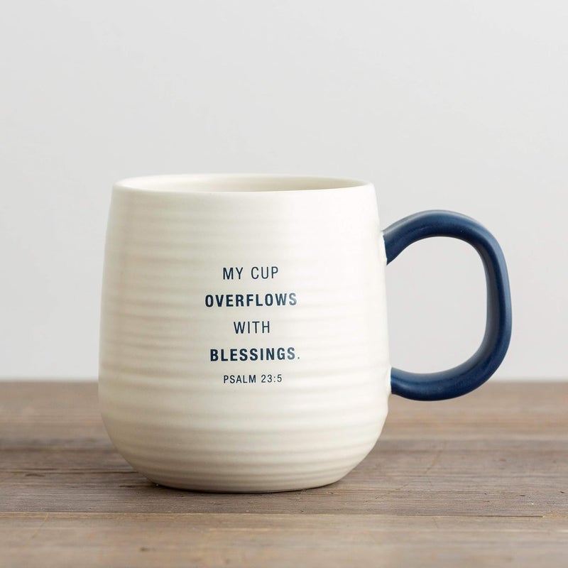 DaySpring  Blessed Inspirational Ceramic Artisan Mug 16 oz 91472 - Image 3