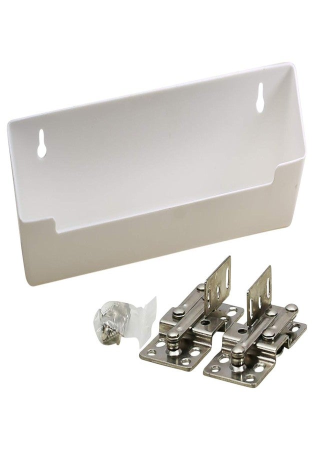H. Bowes Sink Front Tip-Out Tray (for 12-1/2" Wide Space, 11-3/4" Tray Size, White) - Image 1