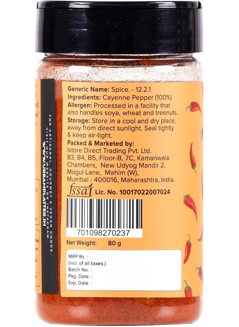 Urban Platter Cayenne Pepper Powder 80g - Image 3