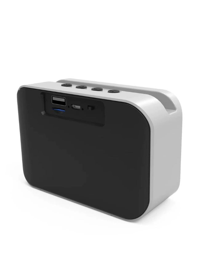 Enjoy a unique listening experience with the A011 portable speakers, featuring a long-lasting battery, attractive colors, and the ability to play music via Bluetooth, memory card, or USB. Ideal for parties, travel, and everyday use.