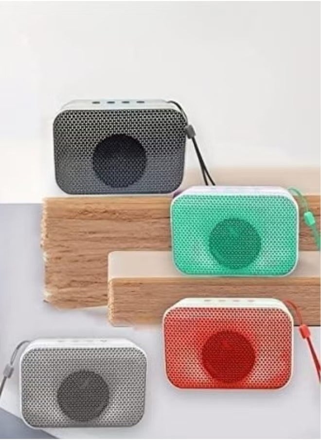 Enjoy a unique listening experience with the A011 portable speakers, featuring a long-lasting battery, attractive colors, and the ability to play music via Bluetooth, memory card, or USB. Ideal for parties, travel, and everyday use.