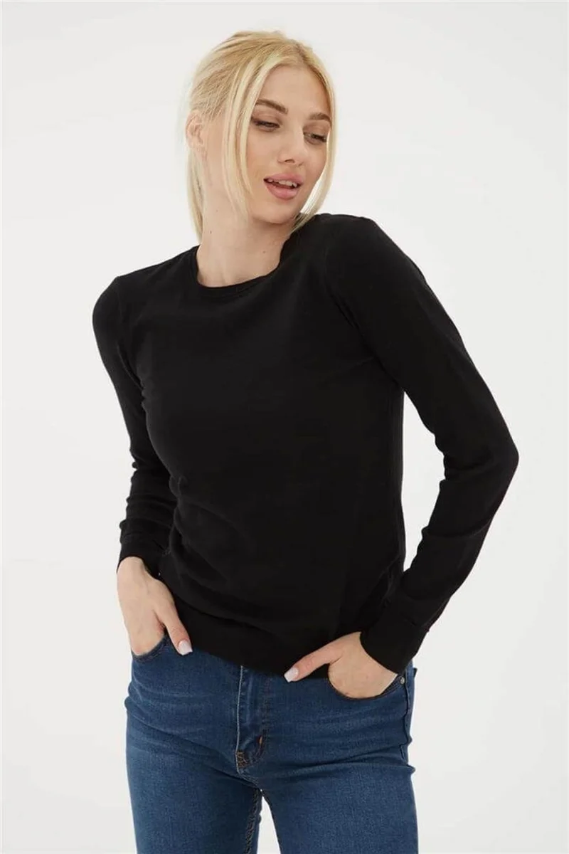 Fashion Friends 24K0777K1 Women's Crew Neck Sweater