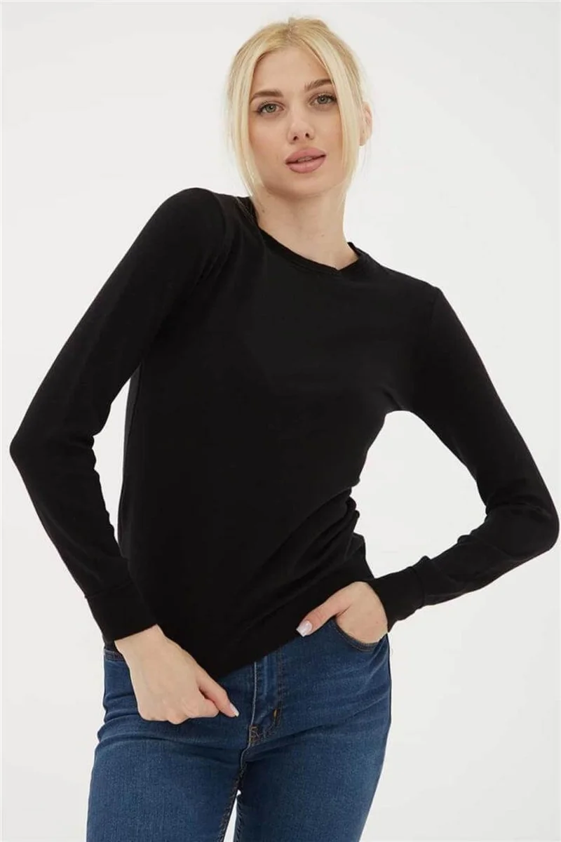 Fashion Friends 24K0777K1 Women's Crew Neck Sweater