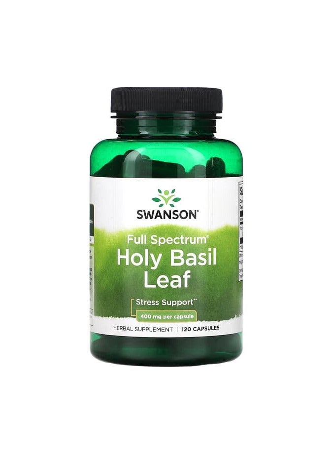 سوانسون مكمل غذائي عشبي يخفف التوتر - 400 ملجم - 120 كبسولة