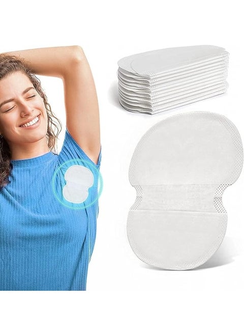 Underarm Sweat Bandages, Premium Premium Anti-Excessive Sweat Pads for Men and Women, Comfortable and Invisible Flavorless with Extra Adhesive, Armpit Protection Without Sweat, Disposable (12)