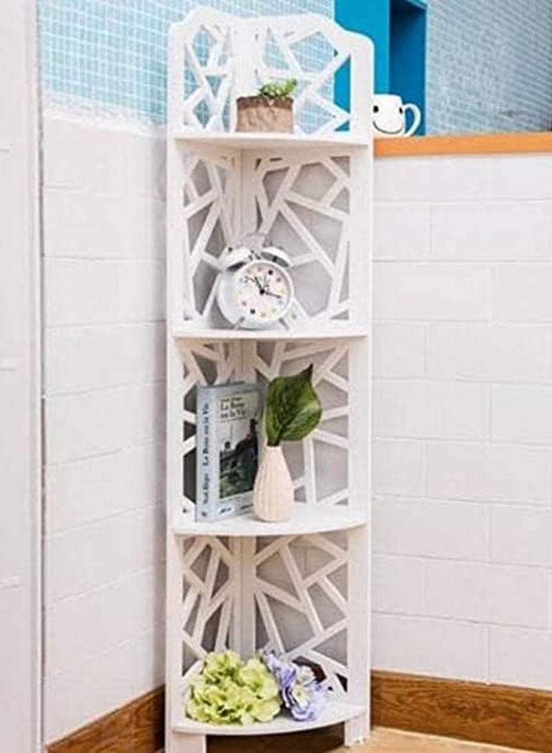 LINGWEI Corner Shelf Bathroom Storage Organizer Corner Shelves Bathroom Stand Small Corner Storage Organizer Great For Bathroom - Image 5