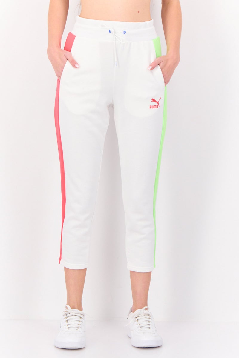 PUMA Women Sportswear Fit Outdoor Track Pants, White - Image 1
