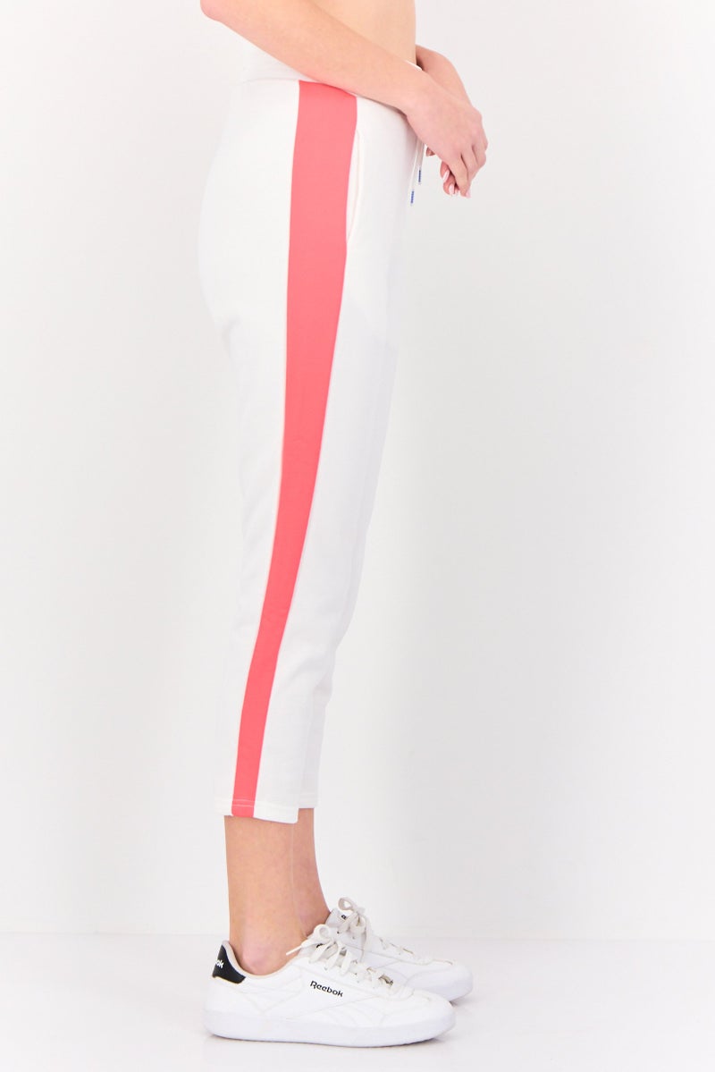 PUMA Women Sportswear Fit Outdoor Track Pants, White - Image 3
