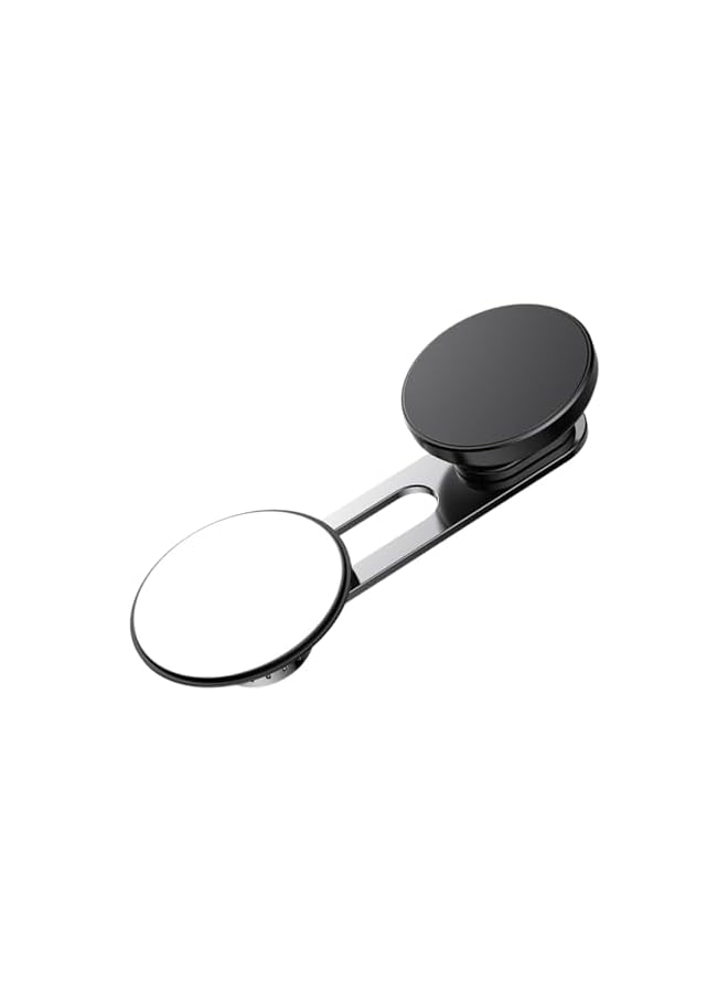 S-TOP Car Mount Phone Holder, Magnetic Mobile Phone Mount with Adjustable Suction, 360° Rotatable Magnet Bracket for Car, Laptop & Mobile Use, Black - Image 3