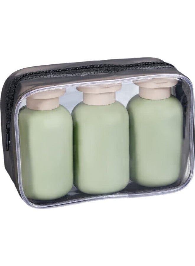 JAJALIN Premium Portable Travel Dispenser Bottles, Pump-Style Shampoo, Shower Gel, Laundry Detergent, Toiletry Empty Bottles Storage Set - Image 3